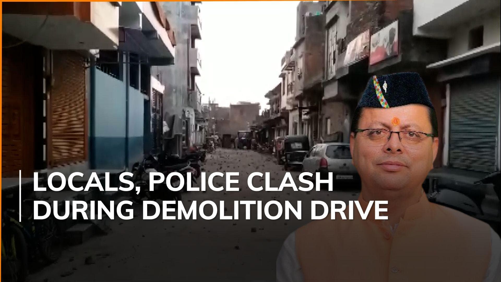 Violence in Haldwani after police razes 'illegal' building, curfew imposed