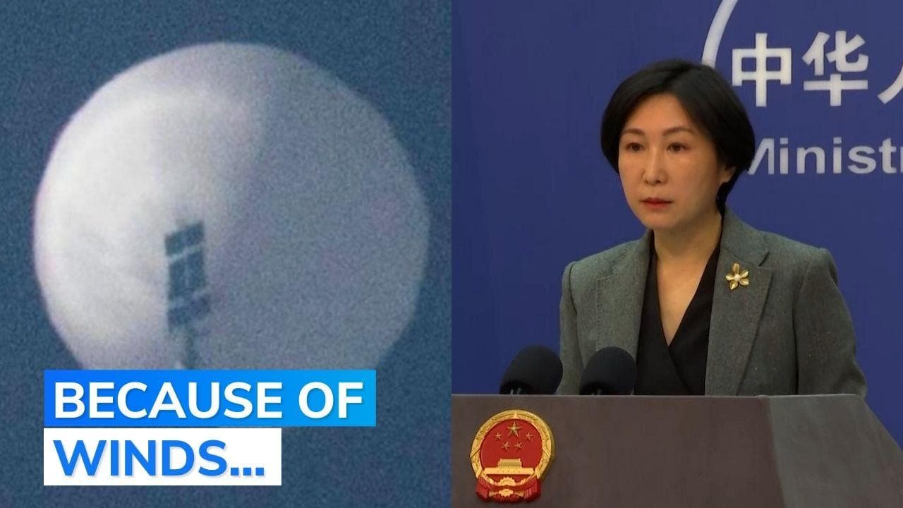 Civilian airship, not spy balloon 'strayed' into United States airspace, China expresses regret