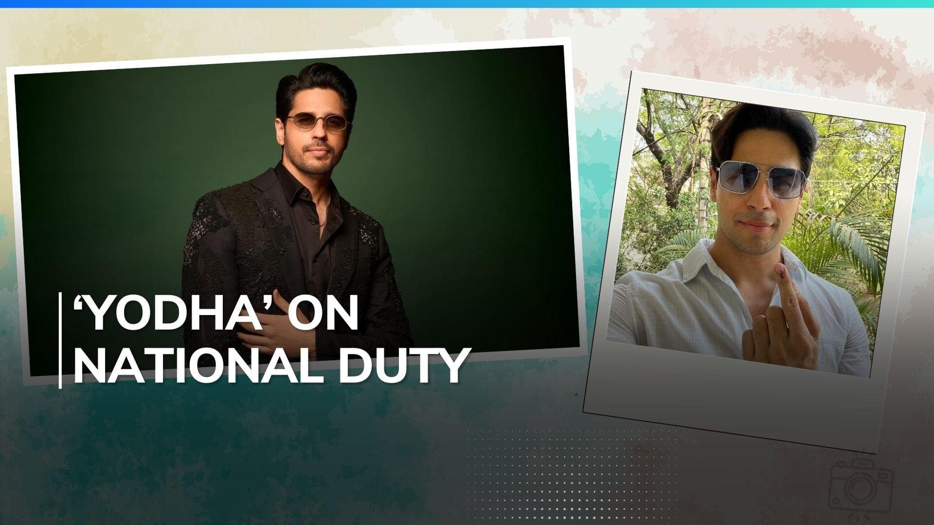 Sidharth Malhotra casts his vote in Delhi, urges fans to exercise their right | Watch 