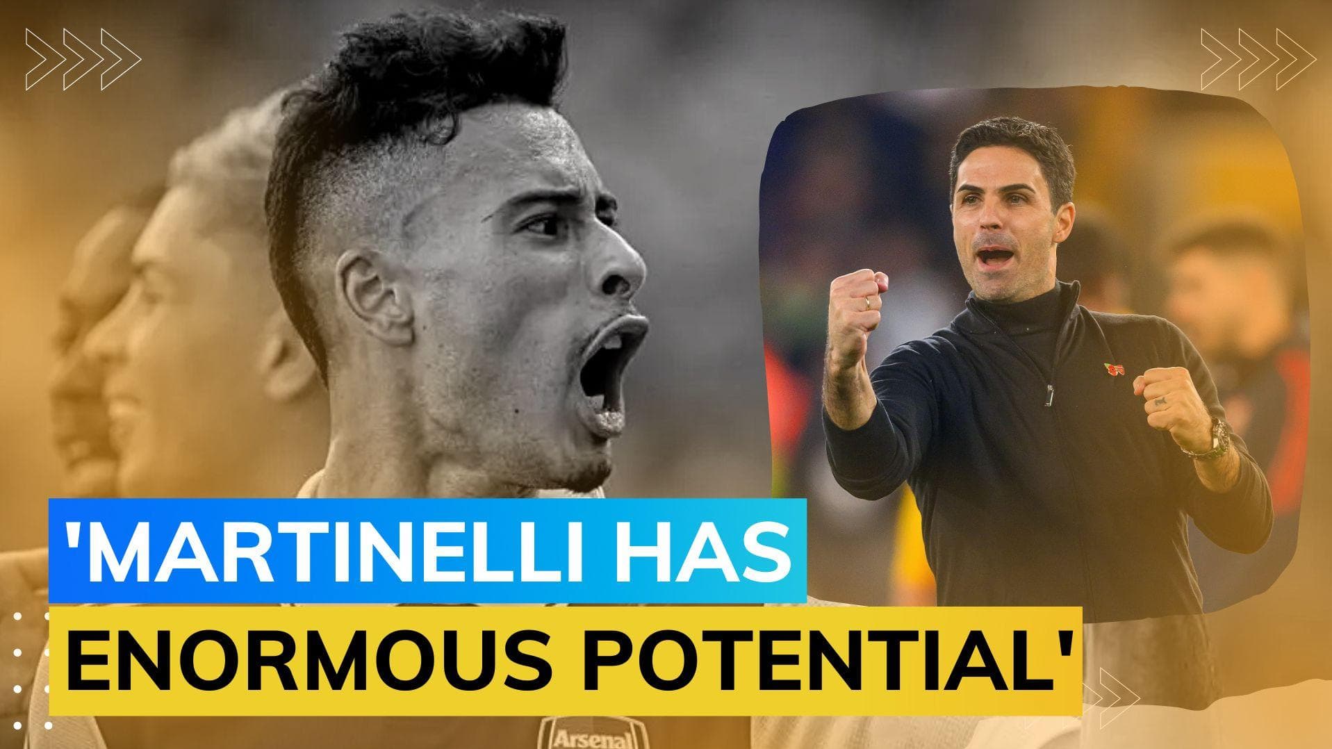 'He's so willing, that's the best thing about Gabi': Arsenal coach Arteta on Gabriel Martinelli contract