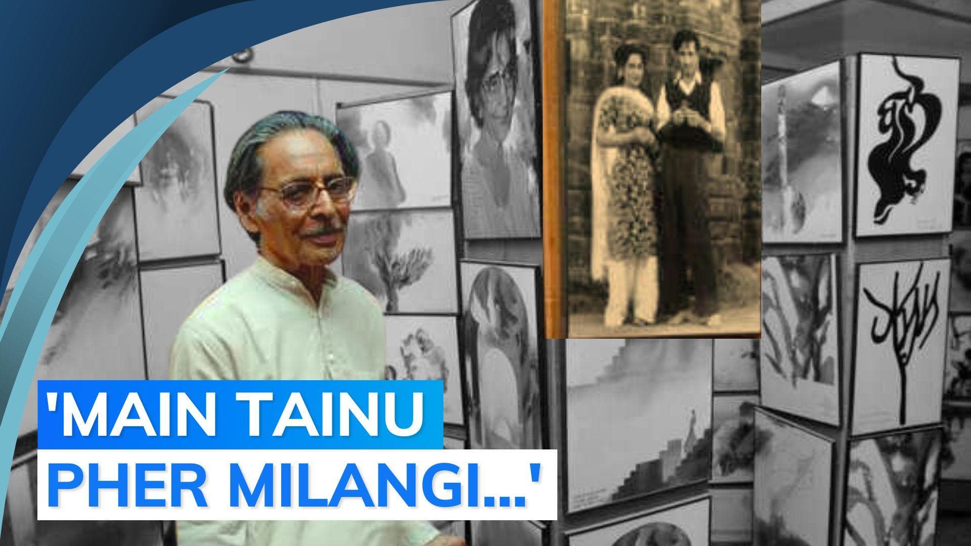 Amrita Pritam's companion, artist and poet Imroz passes away at 97