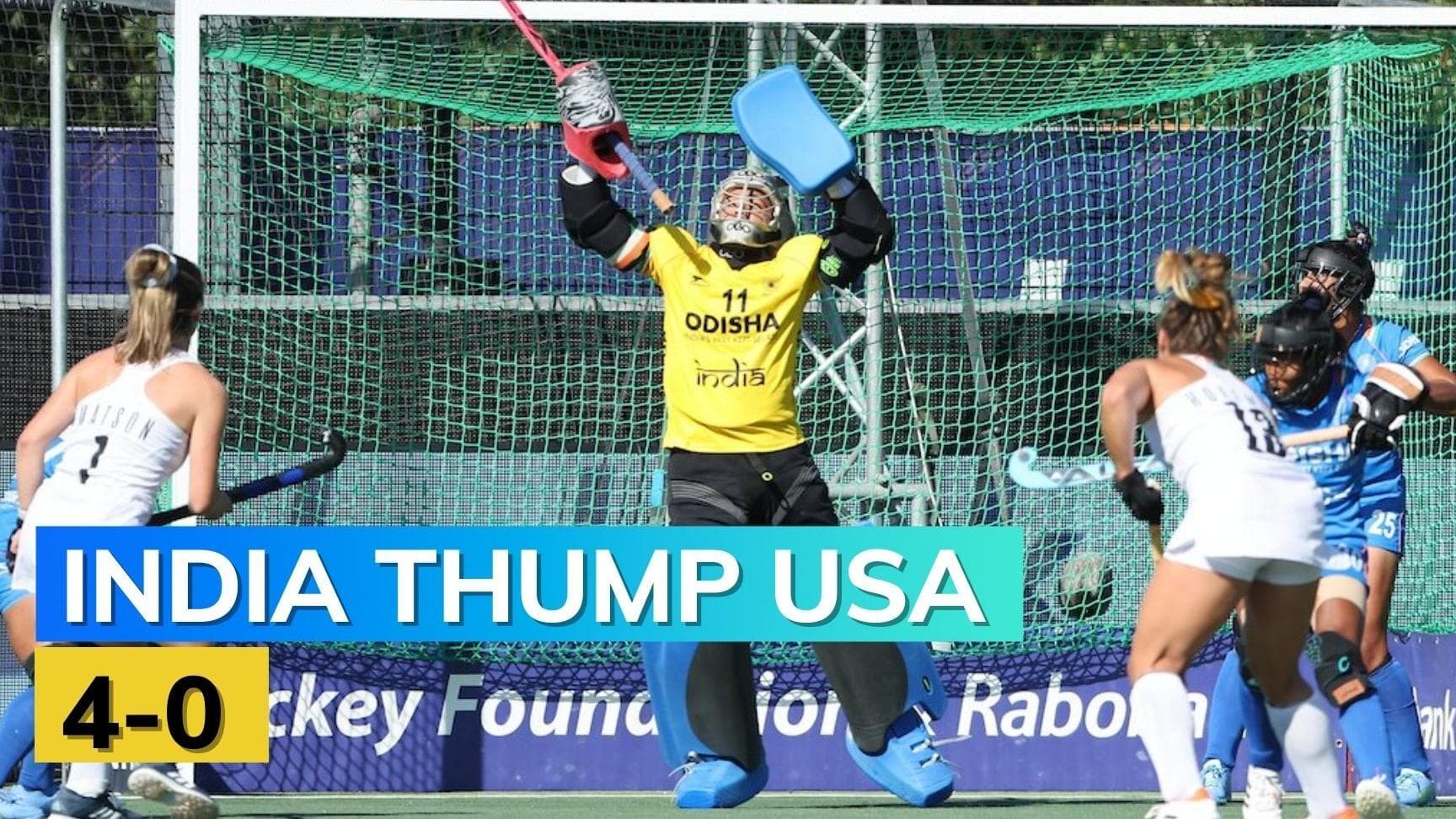 FIH Pro League: Indian women's hockey team beat USA 4-0, finish 3rd in debut season