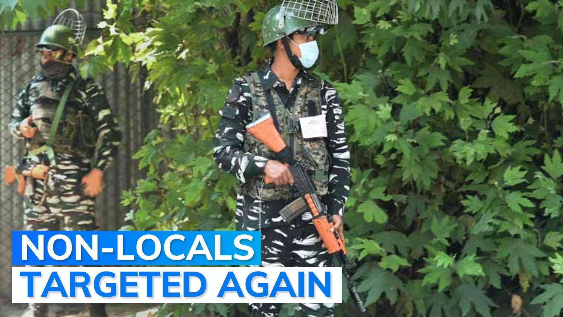 Two non-local labourers killed in J&K's Shopian