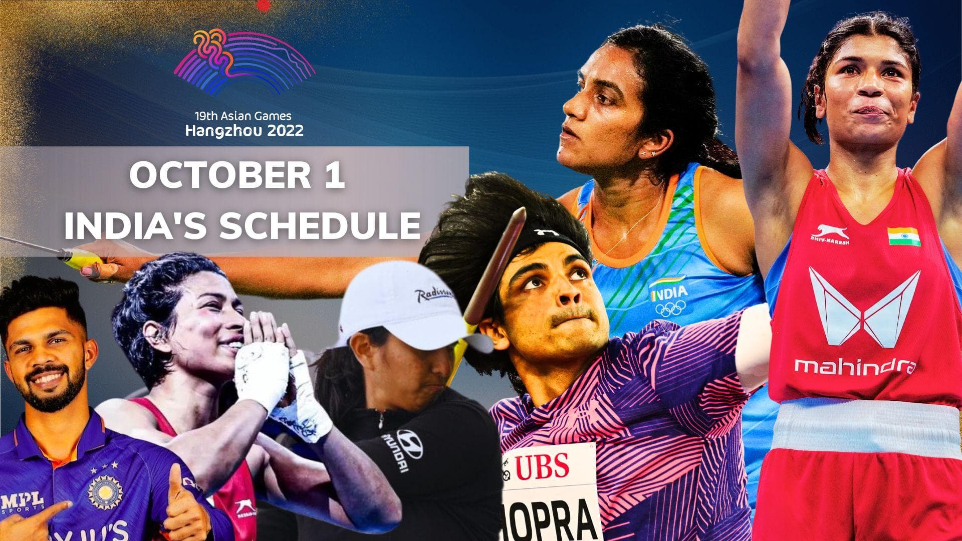 Asian Games 2023: 1 अक्टूबर को भारत मेडल टेली में लगा सकता है लंबी छलांग, देखें पूरा Schedule