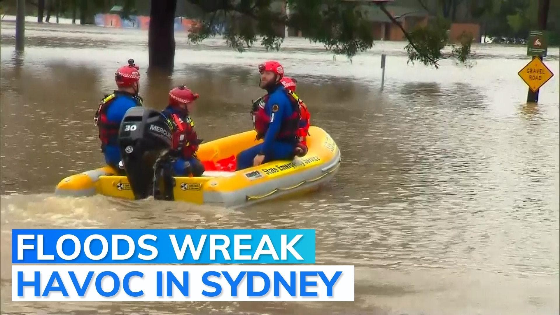 Sydney floods impact 50,000 around Australia's largest city