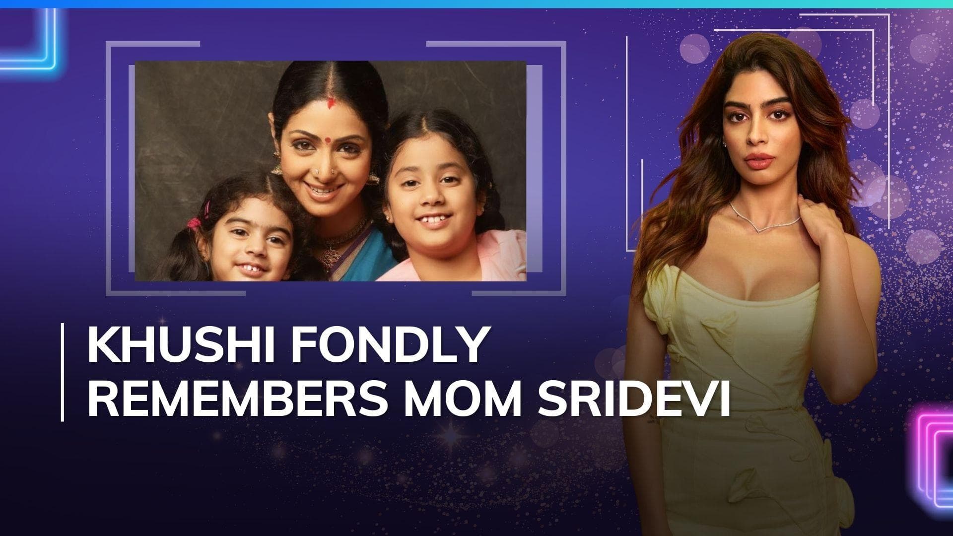 Khushi Kapoor shares precious childhood photo featuring Janhvi, Sridevi on mom's 6th death anniversary