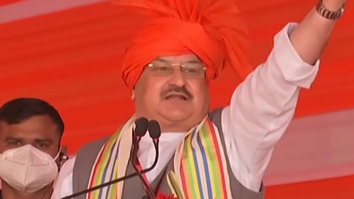 UP: परिवारवाद पर नड्डा का प्रहार, बोले- विपक्षी पार्टियां वंशवाद लेकर चलती हैं, हम राष्ट्रवाद को