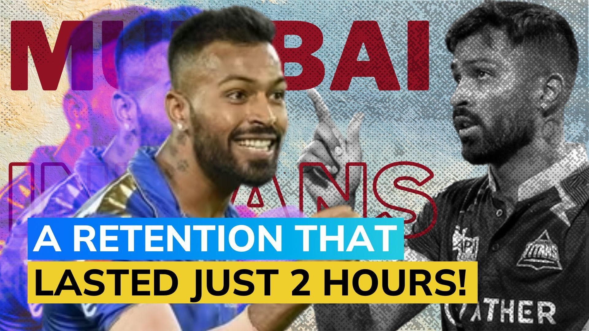 IPL retention: Hardik Pandya traded to Mumbai Indians from Gujarat Titans