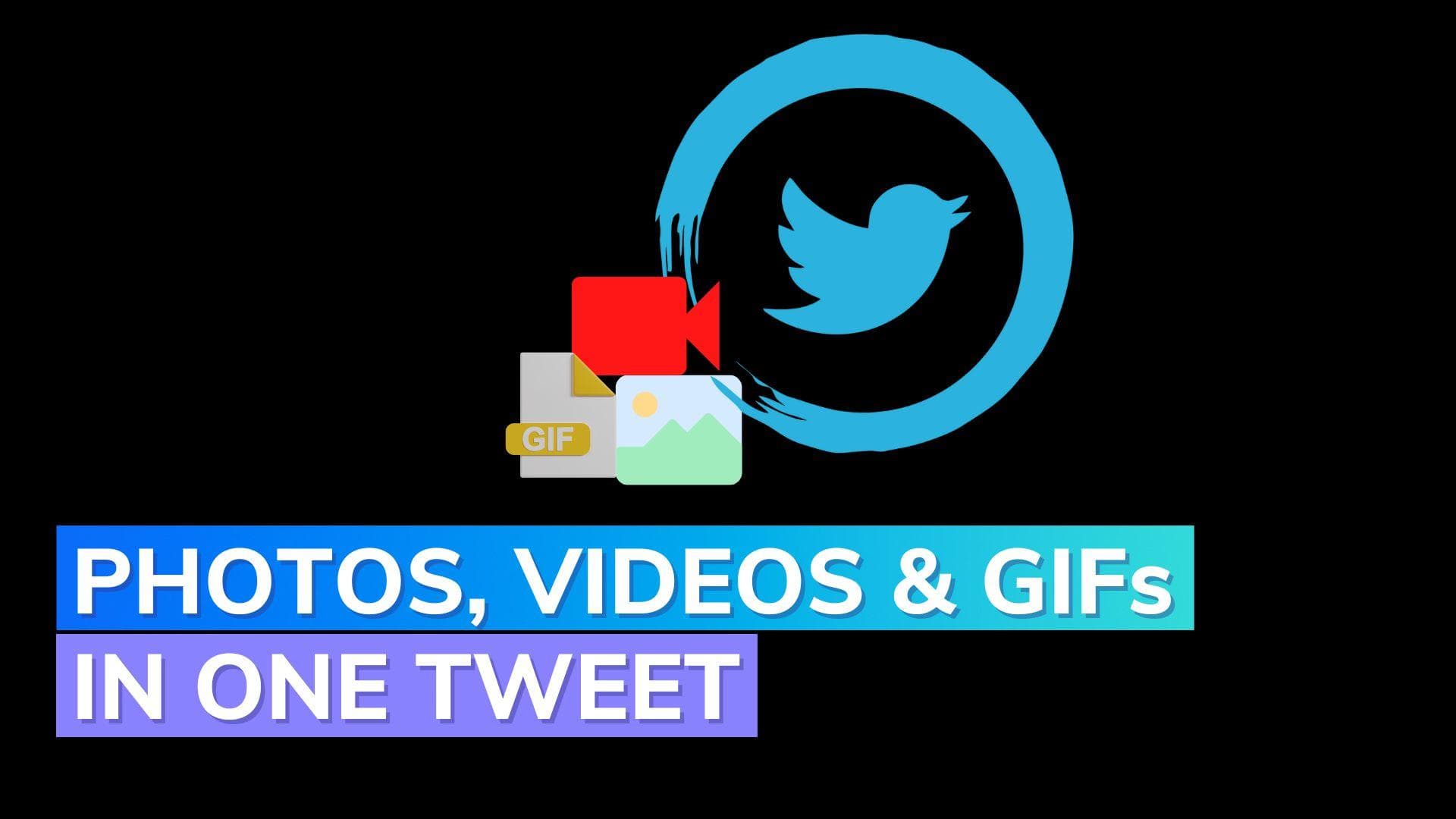 Twitter is letting you combine photos, videos, and GIFs in one tweet