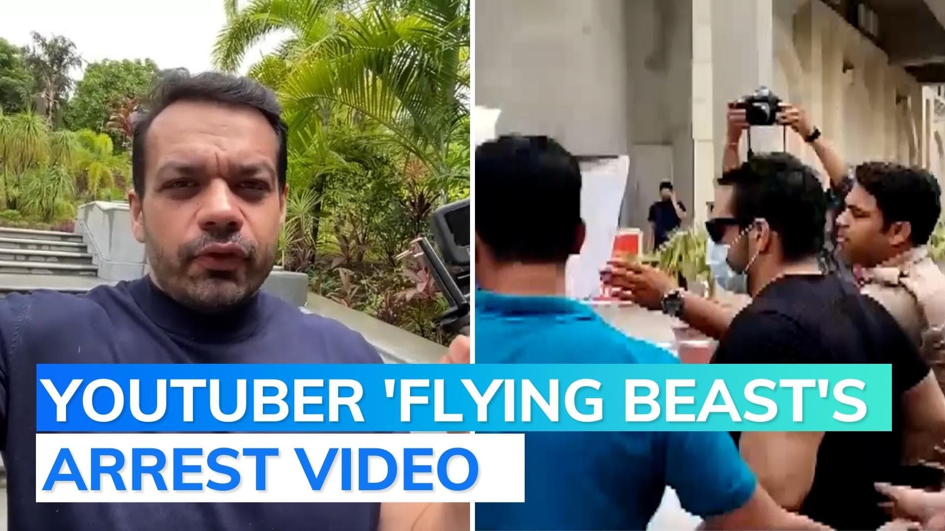 Arrested: YouTuber 'Flying Beast' Gaurav Taneja held after fans mob Noida Metro station for birthday fest