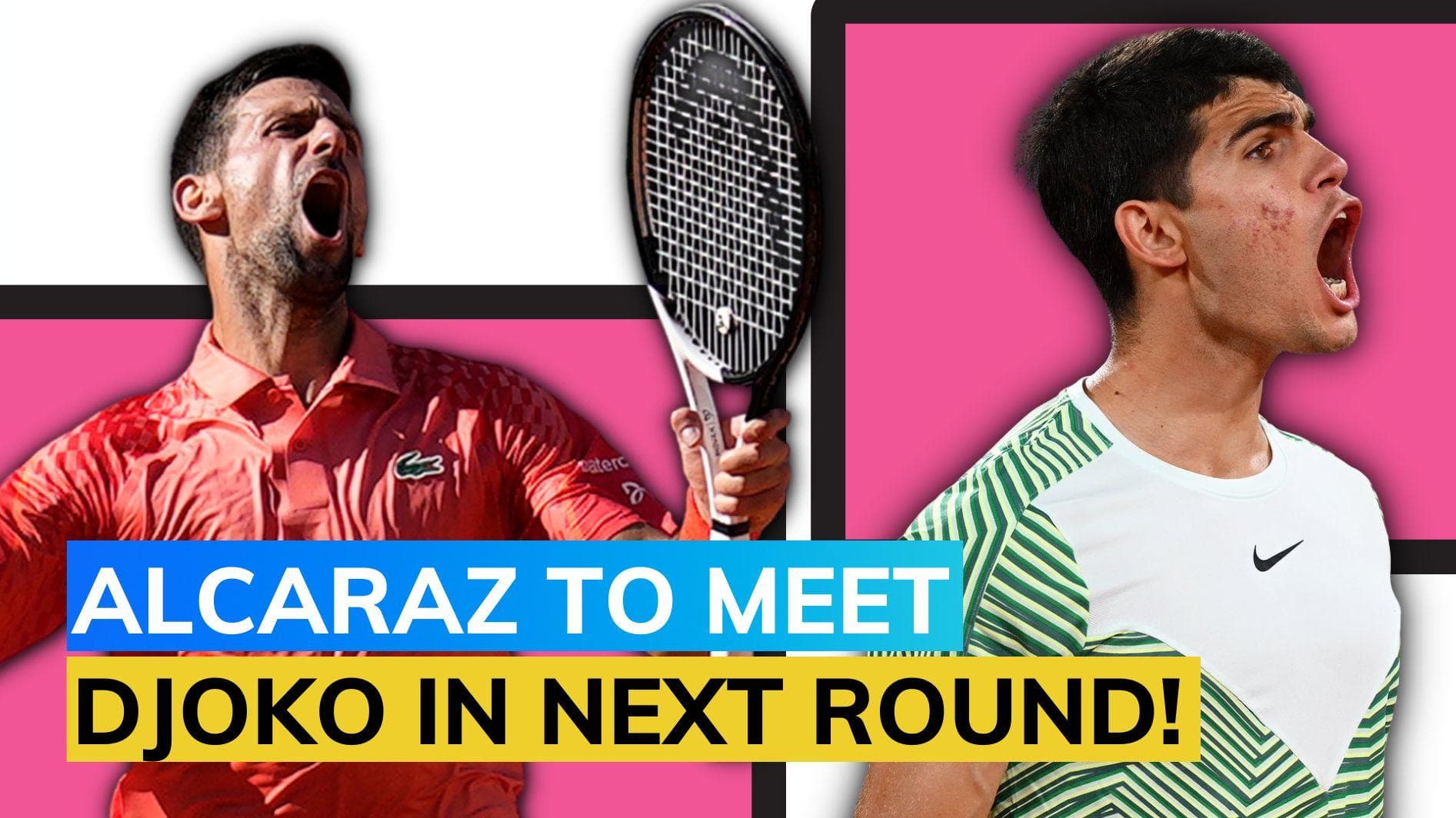 Carlos Alcaraz beats Stefanos Tsitsipas. enters first French Open semifinal