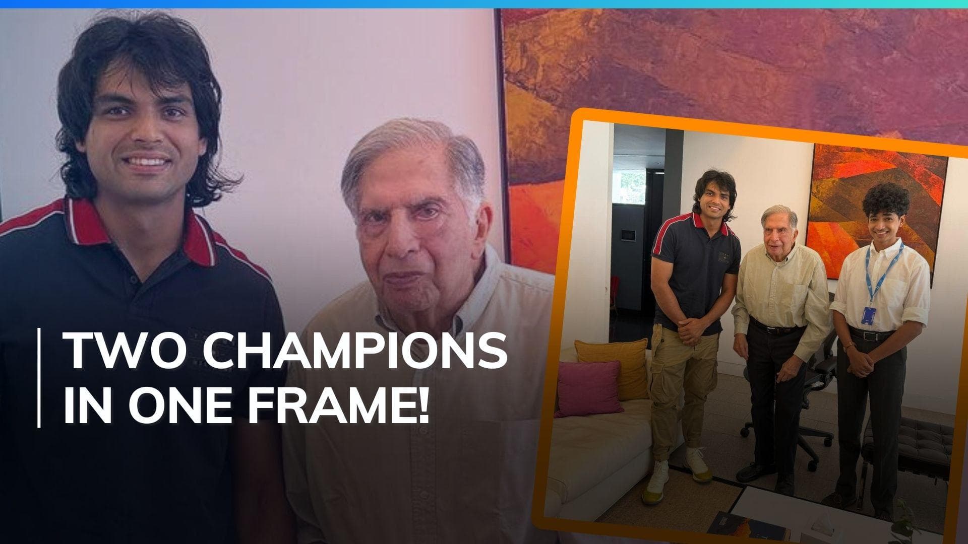 'A true visionary': Neeraj Chopra meets Ratan Tata, posts heartfelt message on Instagram
