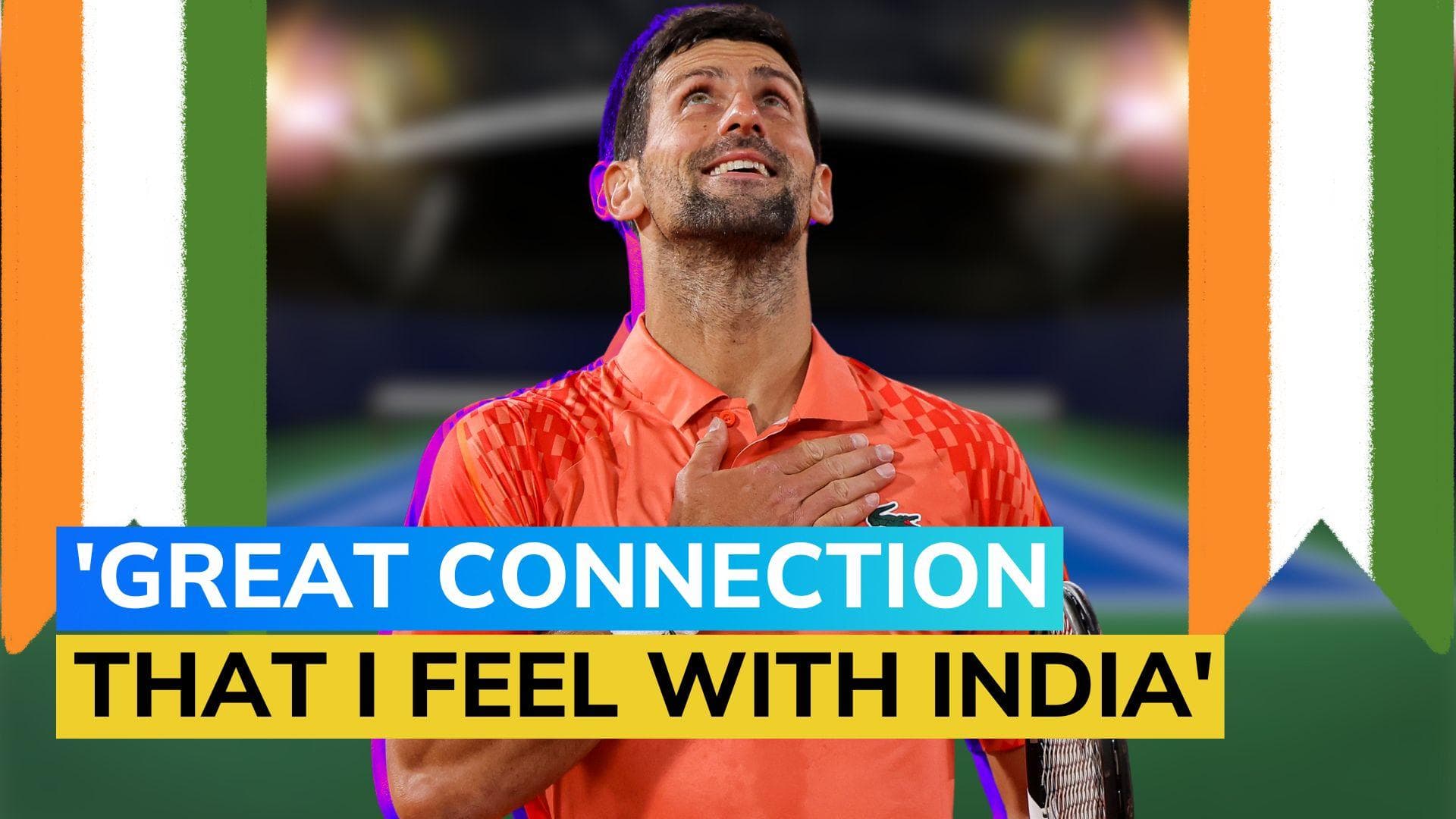 "I love Indian people" - Novak Djokovic tells Sania Mirza in an interview | Australian Open