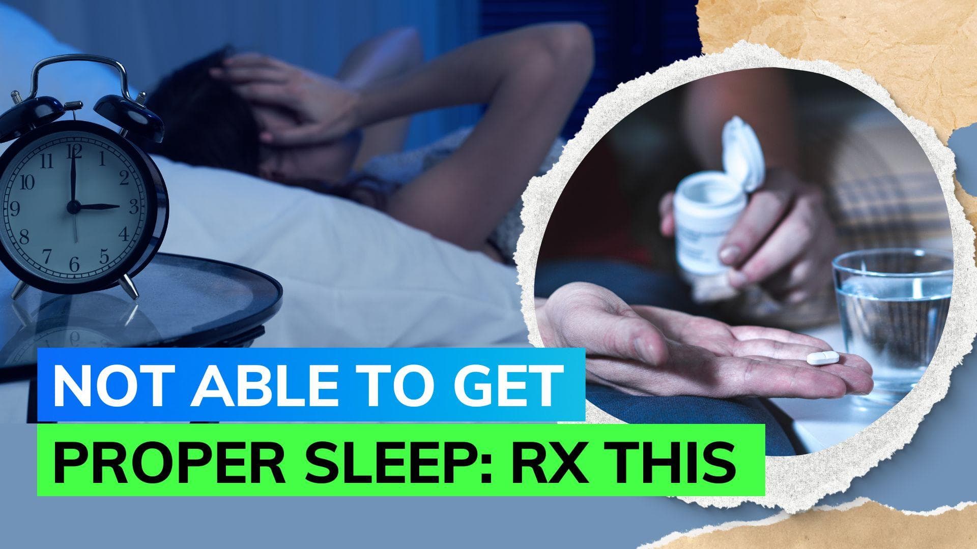 Practice sleep hygiene and meditation to avoid sleep medications