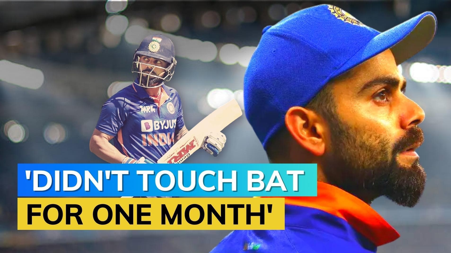 Asia Cup 2022: 'I was trying to fake my intensity a bit', says Virat Kohli about his current form