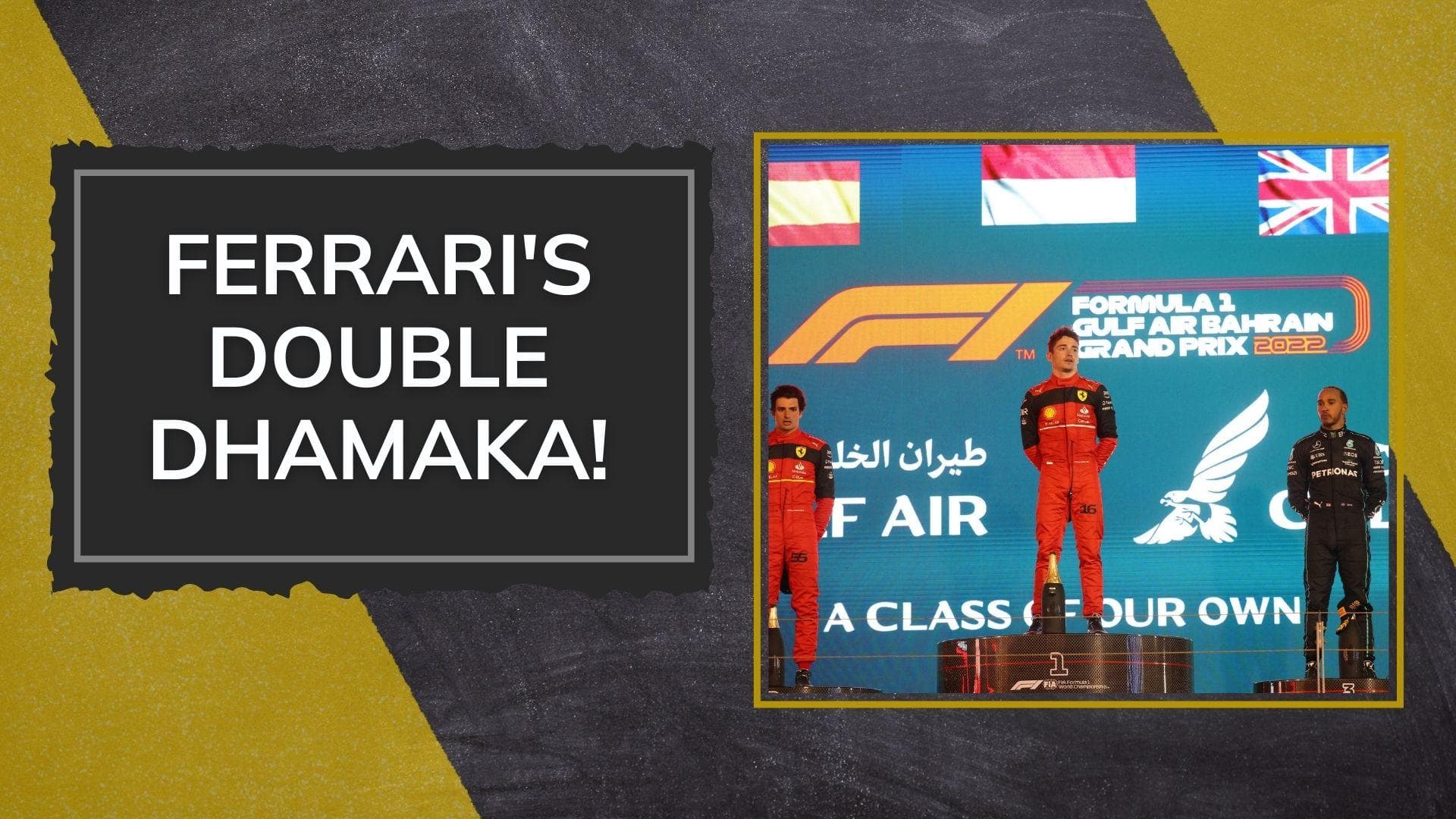 F1 Bahrain Grand Prix: Ferrari's double dhamaka as they dominate the 1st race of the 2022 season 