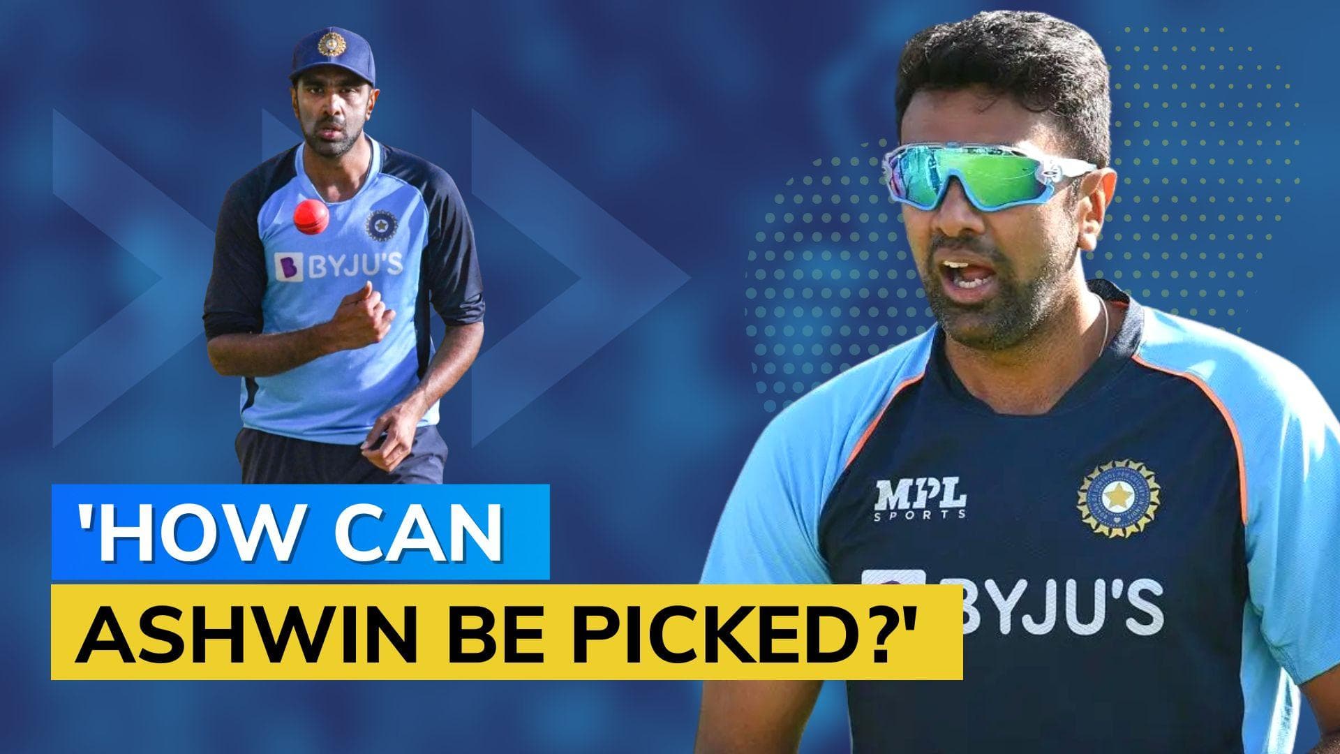 Former chief selector questions Ashwin's selection in India's squad for Asia Cup 2022