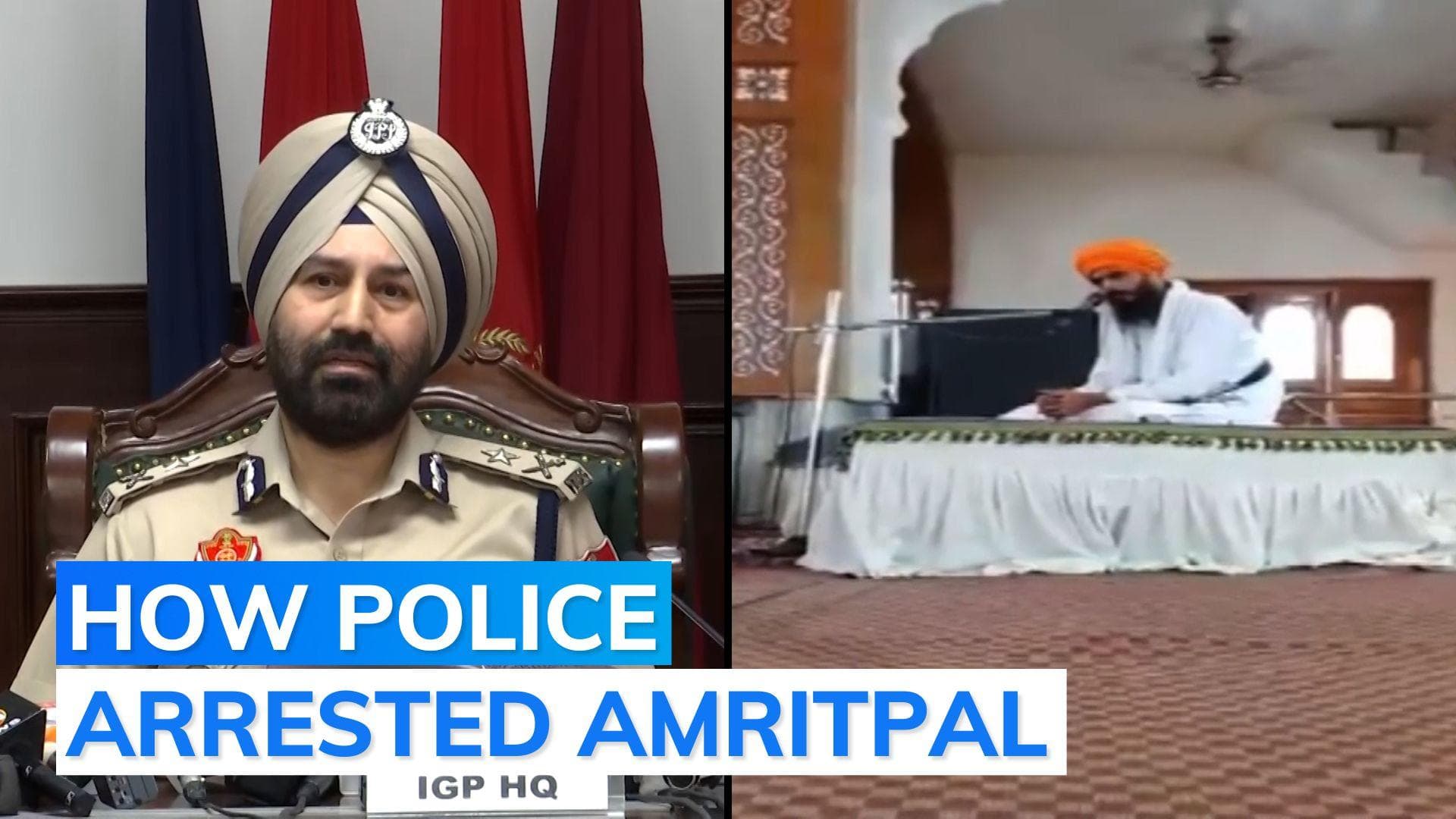 'Amritpal Singh had no option but to surrender', say Punjab Police