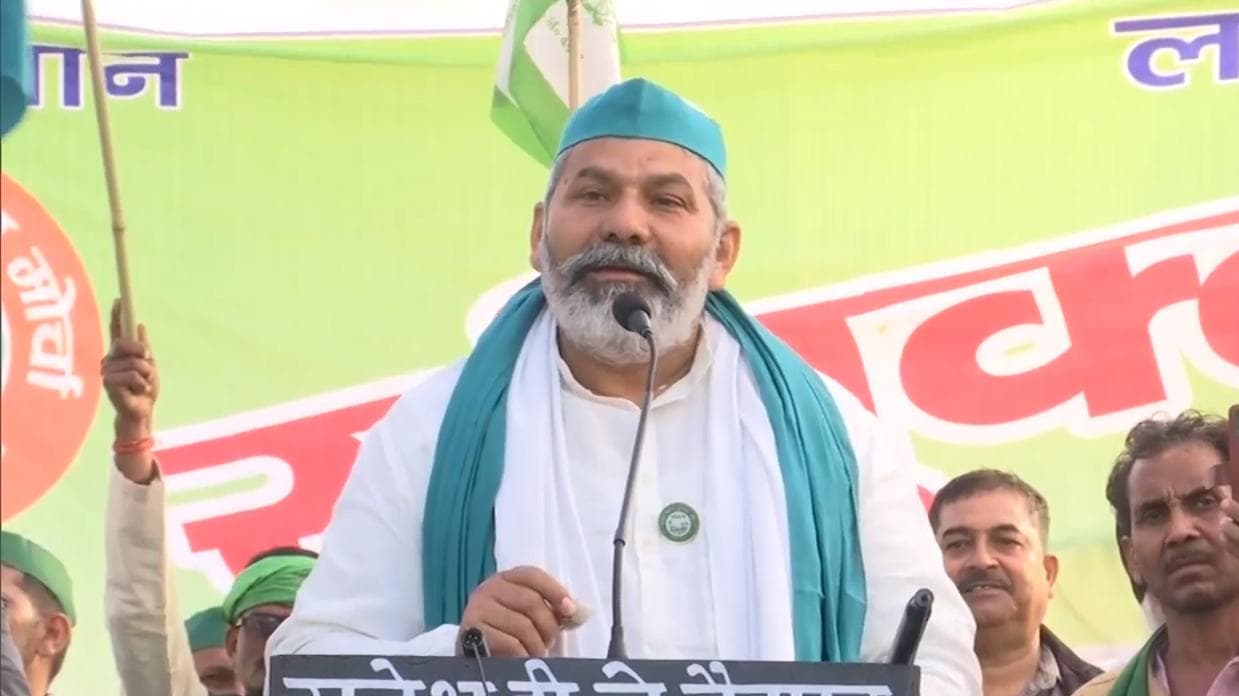 लखनऊ में बोले राकेश टिकैत- MSP पर बने कानून, अजय मिश्रा को बर्खास्त करे मोदी सरकार