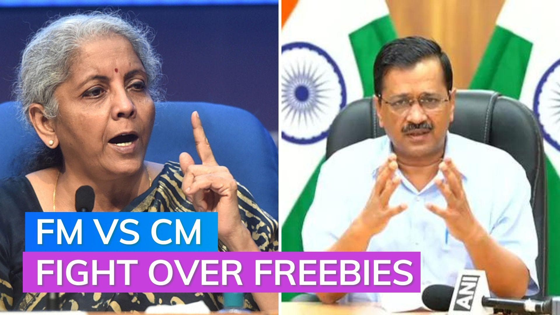FM Sitharaman takes on CM Kejriwal in the 'freebies' debate