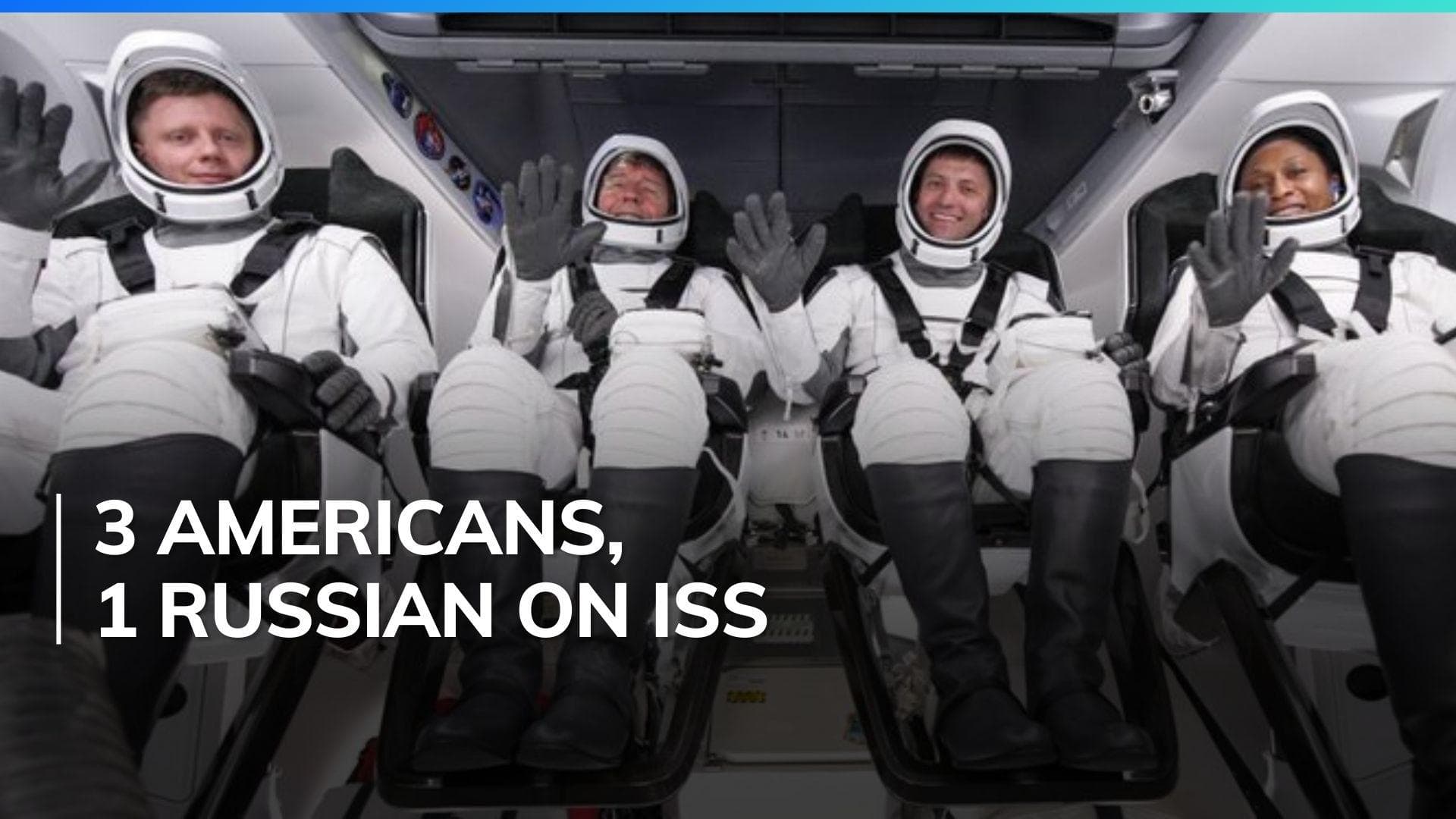 American-Russian crew flies to International Space Station for 6-month stay