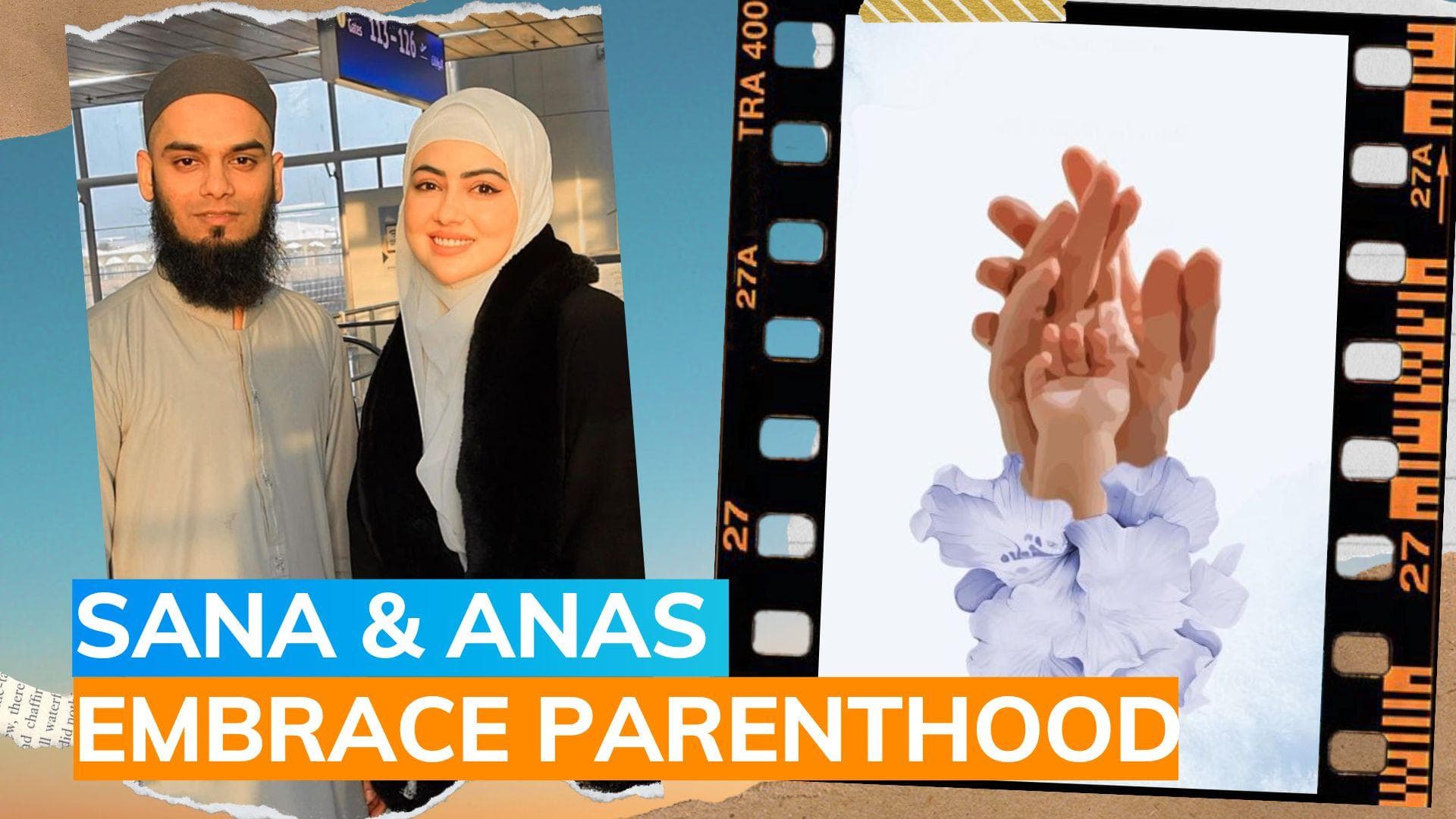 Sana Khan and Anas Saiyad announce birth of their son; congratulatory messages pour in