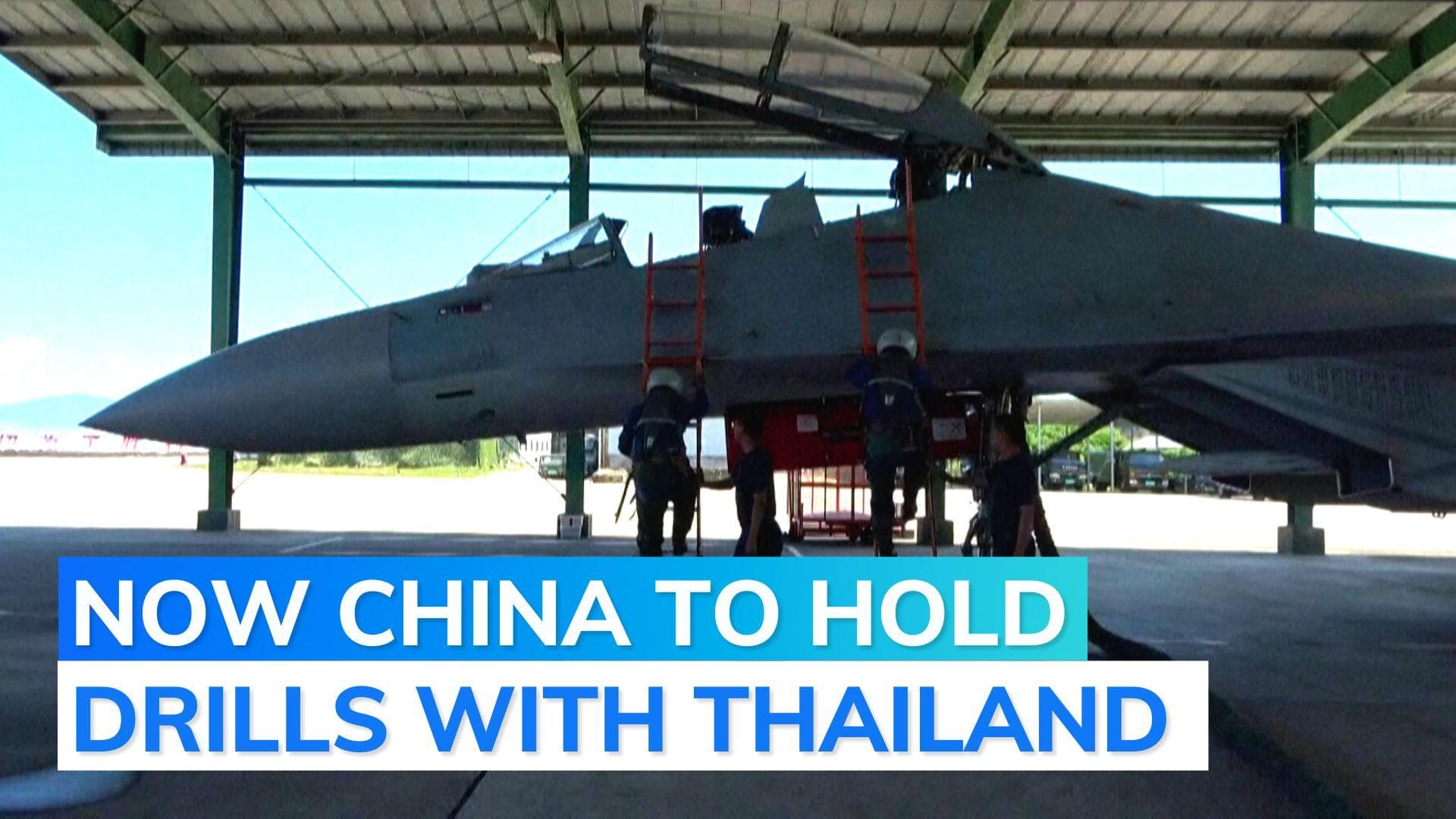 China sending fighter jets to Thailand for joint exercises