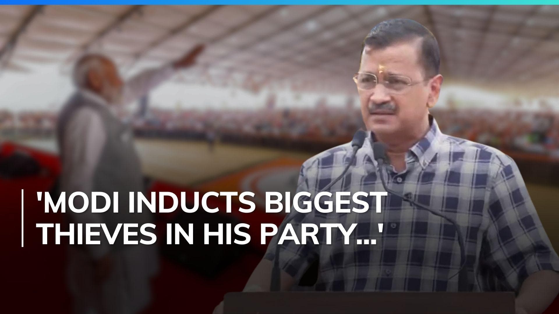 Kejriwal's 'washing machine' attack: 'Modi must learn anti-corruption fight from me'