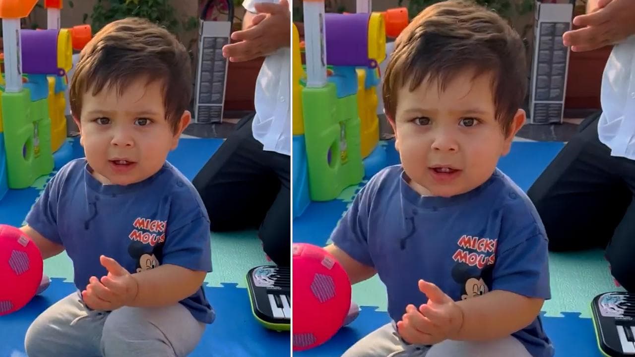 Jeh turns one! Kareena Kapoor Khan treats fans with his pic with Saif and Taimur