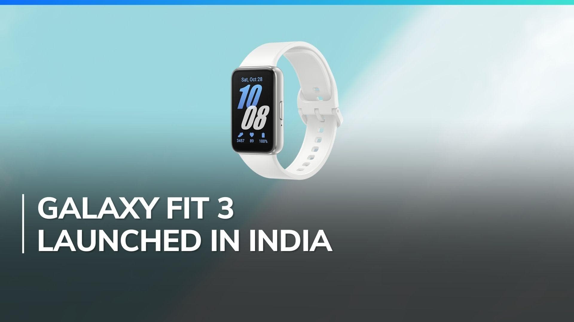 Samsung Galaxy Fit 3 launched: Check price in India, specifications and more