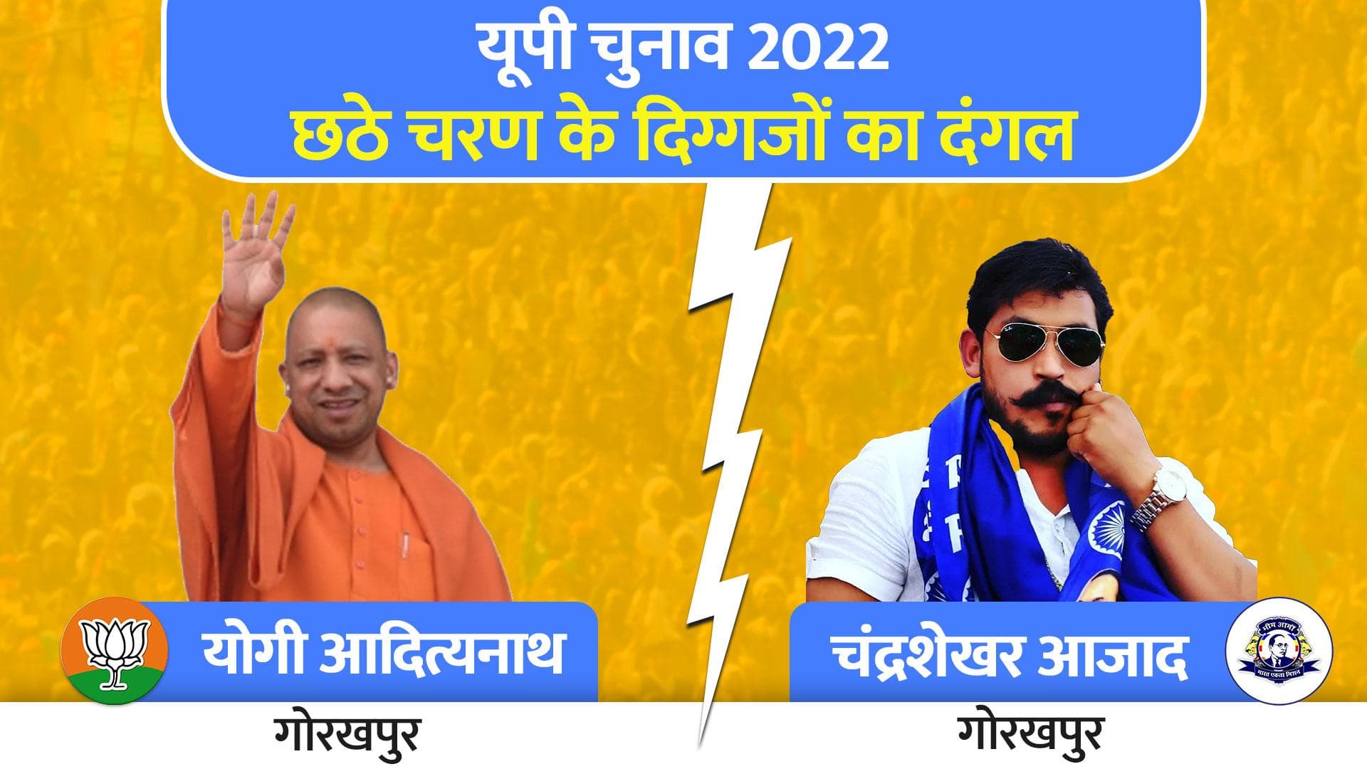 UP Elections 2022: छठे चरण में इन दिग्गजों की किस्मत दांव पर, देखें लिस्ट