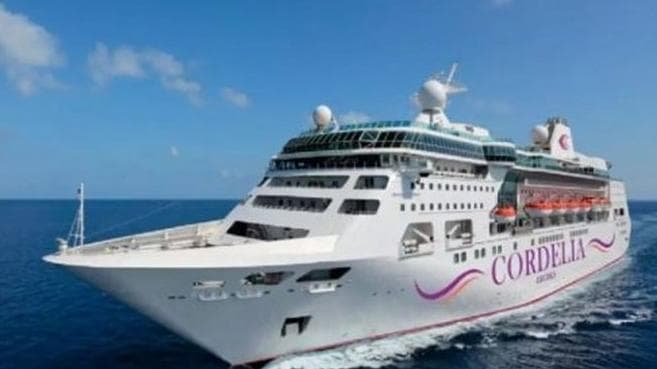 Exclusive inside video from the ship on which 2,000 passengers are stuck after a staff tested Covid+