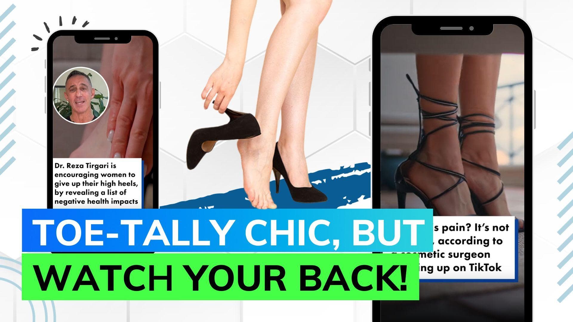 Beyond foot pain, doctor exposes the health risks of high heels