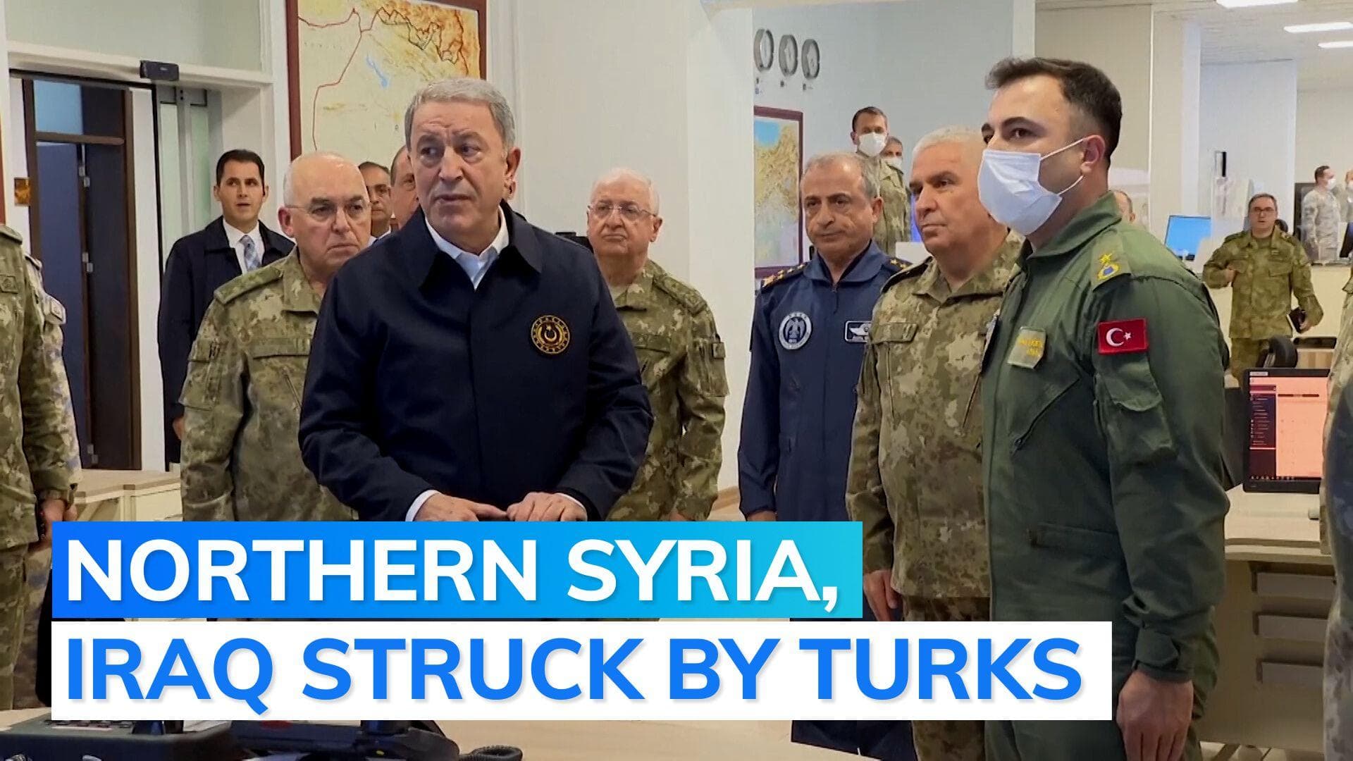 184 militants killed as Turkey strikes Kurdish rebels