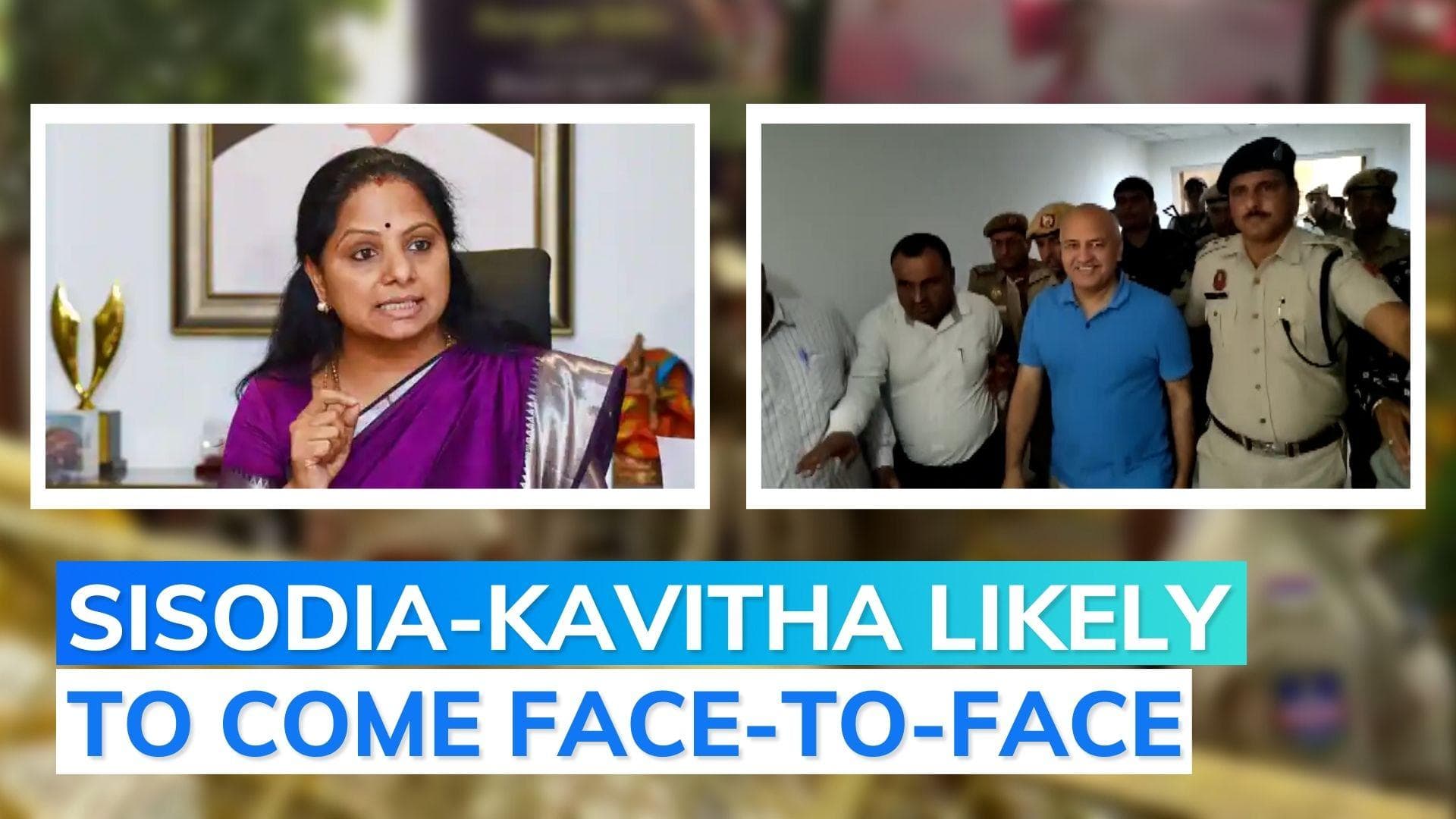 KCR's daughter at ED office for questioning in connection with Delhi excise policy case