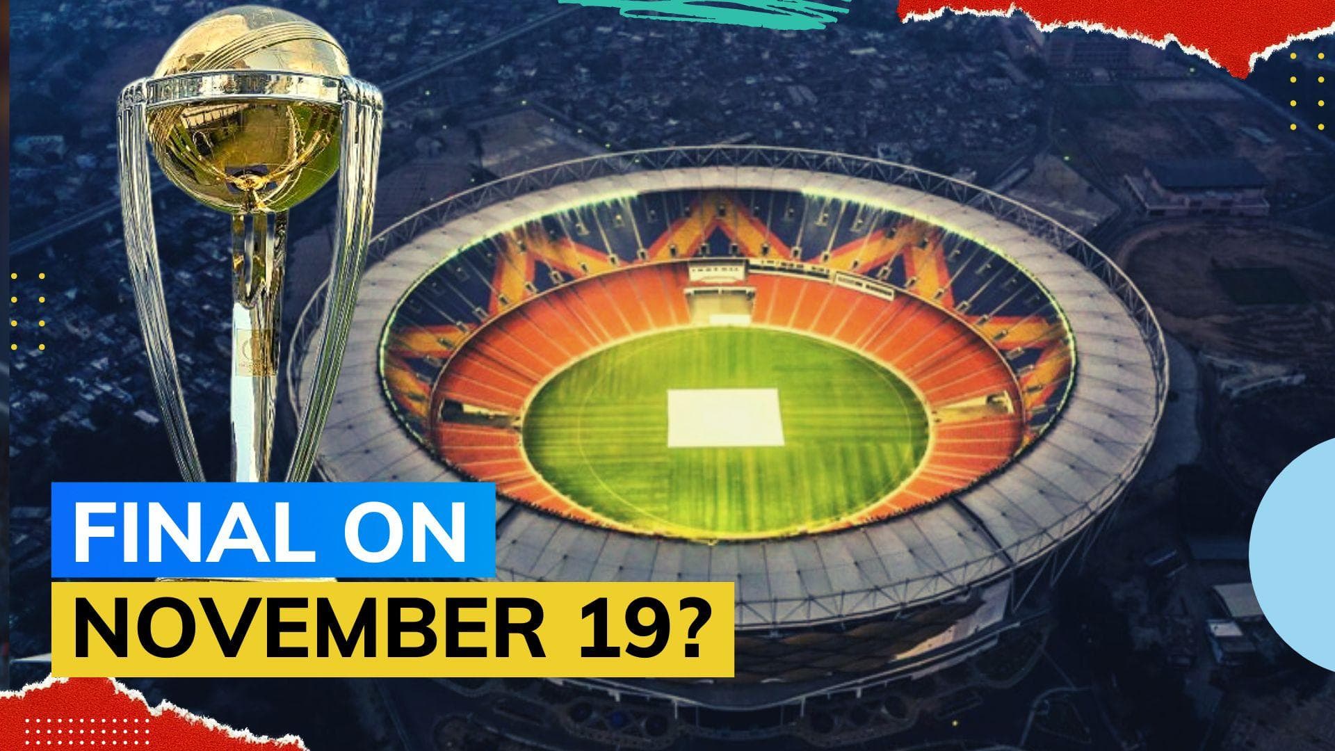 2023 ODI World Cup likely to start on this date: Reports