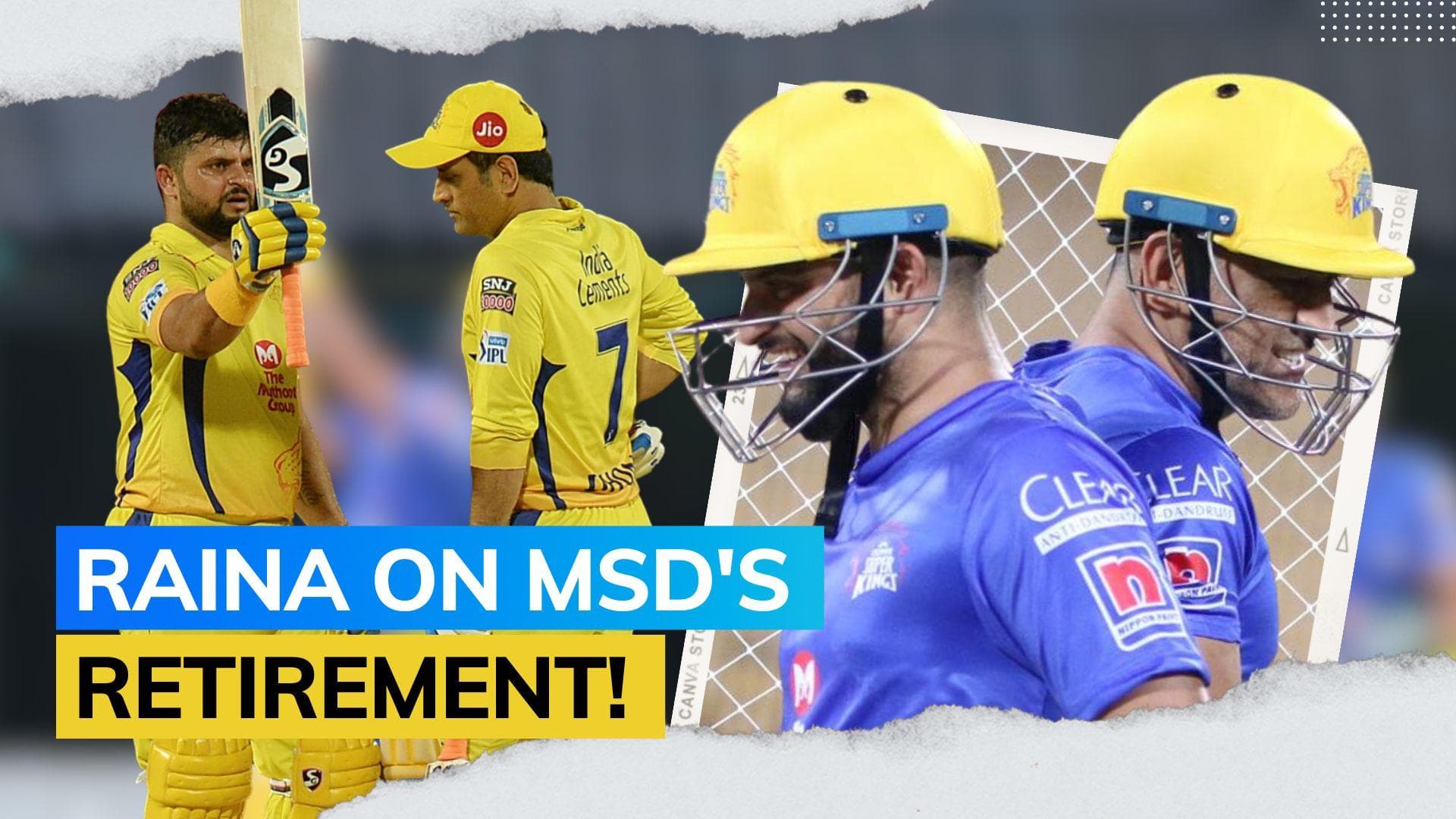IPL 2023: MS Dhoni to play next season if CSK win trophy this year - Suresh Raina