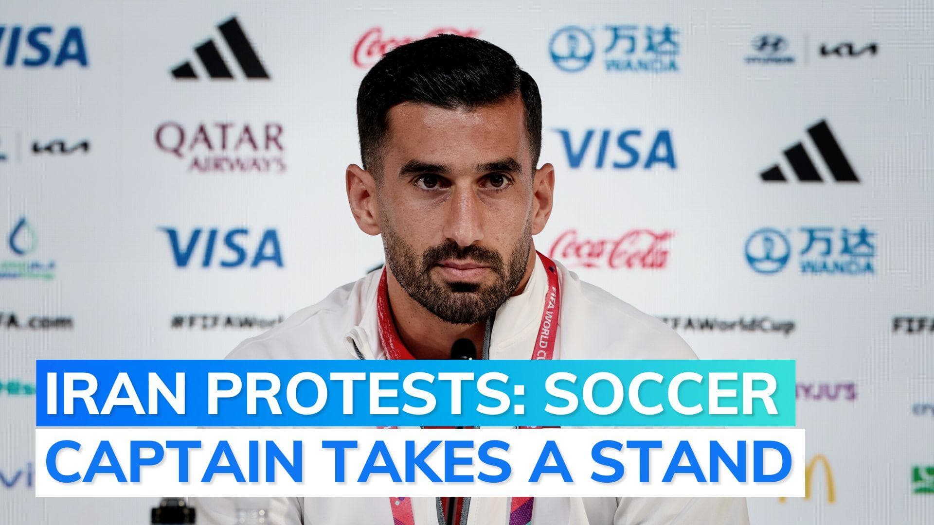 'Conditions in our country not right': Iran's football captain | FIFA World Cup 2022
