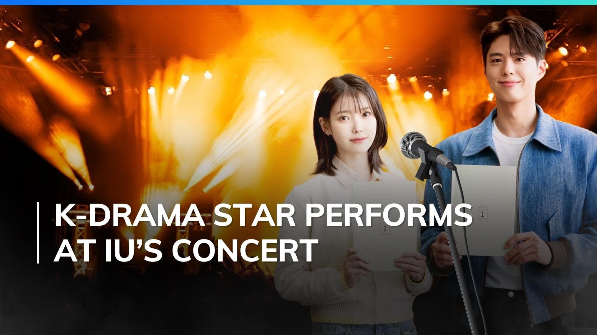 Watch: Park Bo Gum makes surprise guest appearance at IU’s concert finale in Seoul 