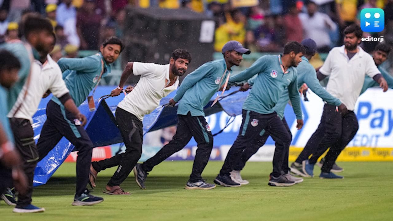 LSG vs CSK: লখনউর মাঠে ভারী বৃষ্টি, বন্ধ ধোনিদের ম্যাচ, কত রানের টার্গেট চেন্নাইয়ের!