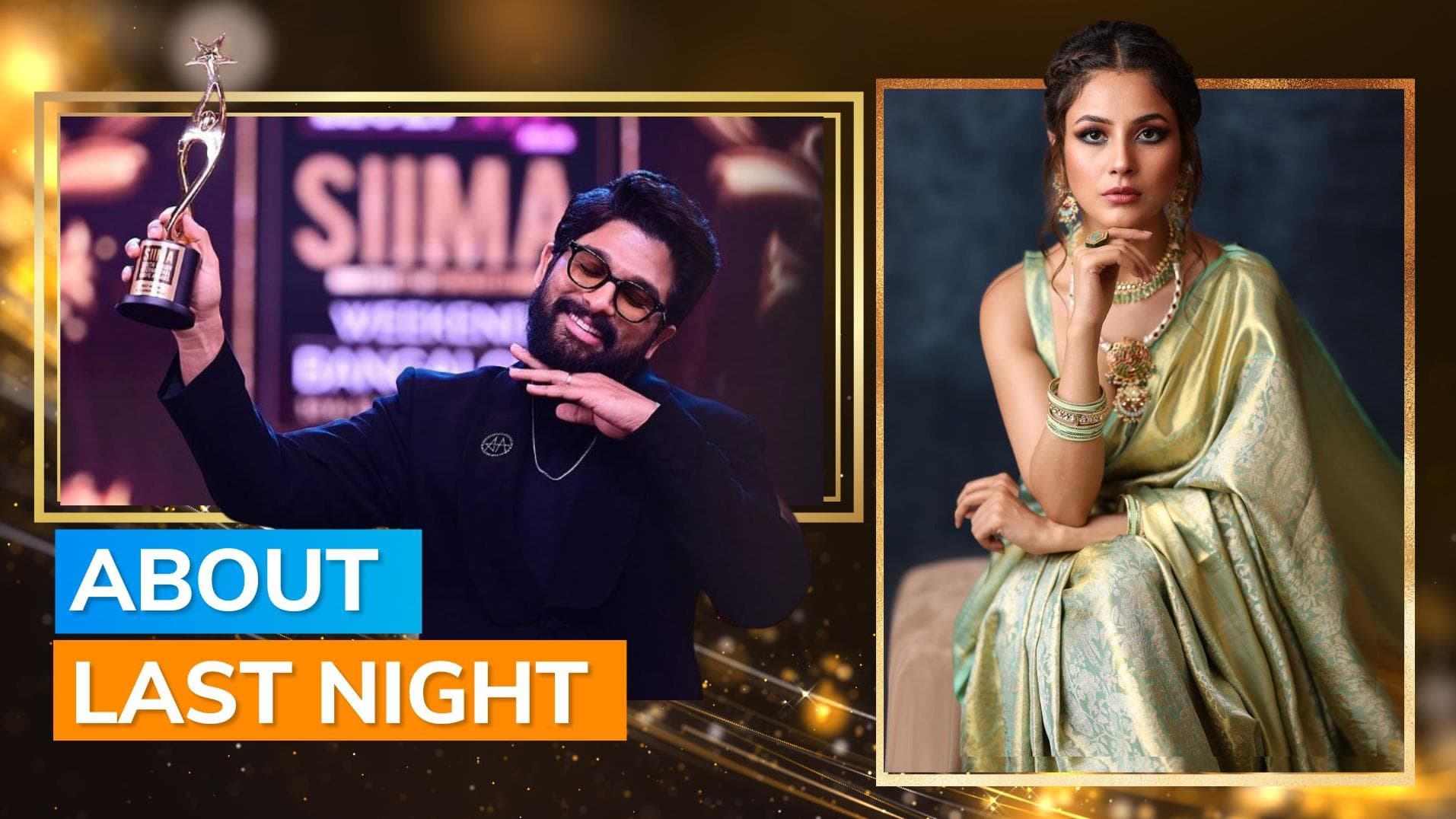 Filmfare South 2022: Shehnaaz Gill sits next to Allu Arjun, chats with Sai Pallavi at the award function