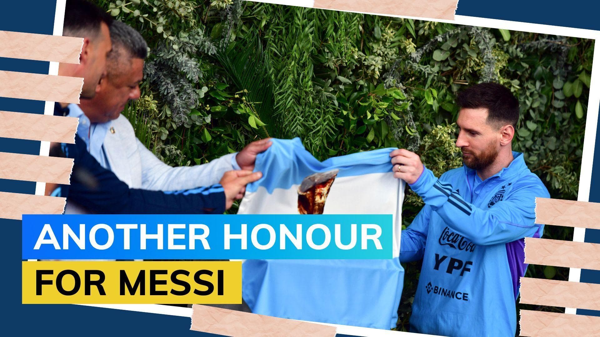 Lionel Messi honoured in Argentina with building named after him