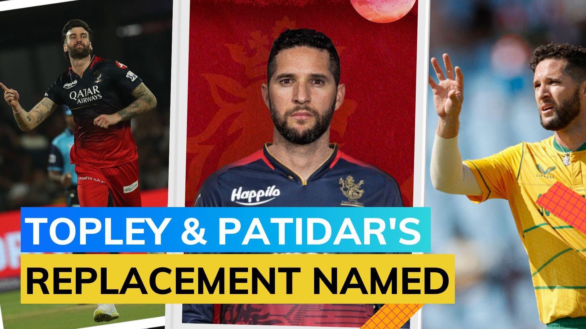 IPL 2023: Wayne Parnell, Vyshak Vijaykumar to join Royal Challengers Bangalore