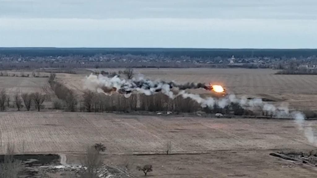 Russia-Ukraine War: ইউক্রেনের পাল্টা আঘাত, মাঝ আকাশে ধ্বংস হল রুশ হেলিকপ্টার 