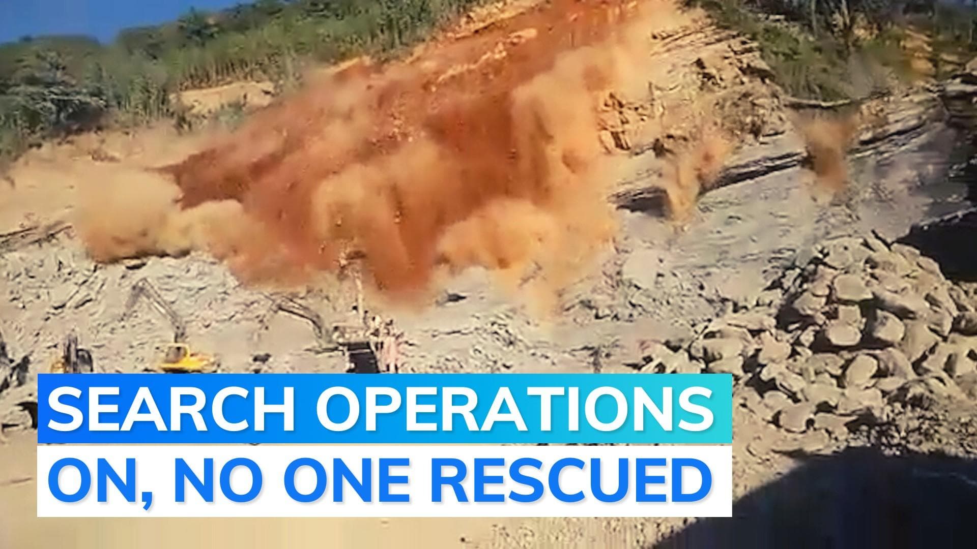 12 labourers feared trapped as stone quarry collapses in Mizoram