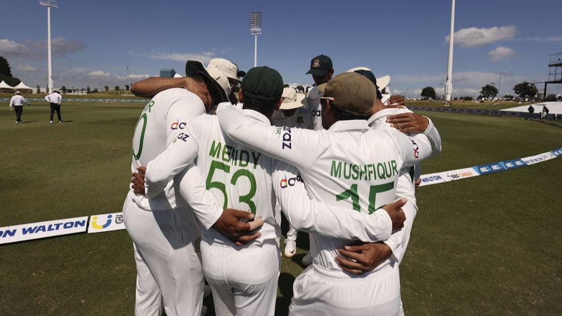 न्यूजीलैंड की धरती पर बांग्लादेश ने रचा इतिहास, वर्ल्ड टेस्ट चैंपियन टीम को पहले टेस्ट में चटाई धूल