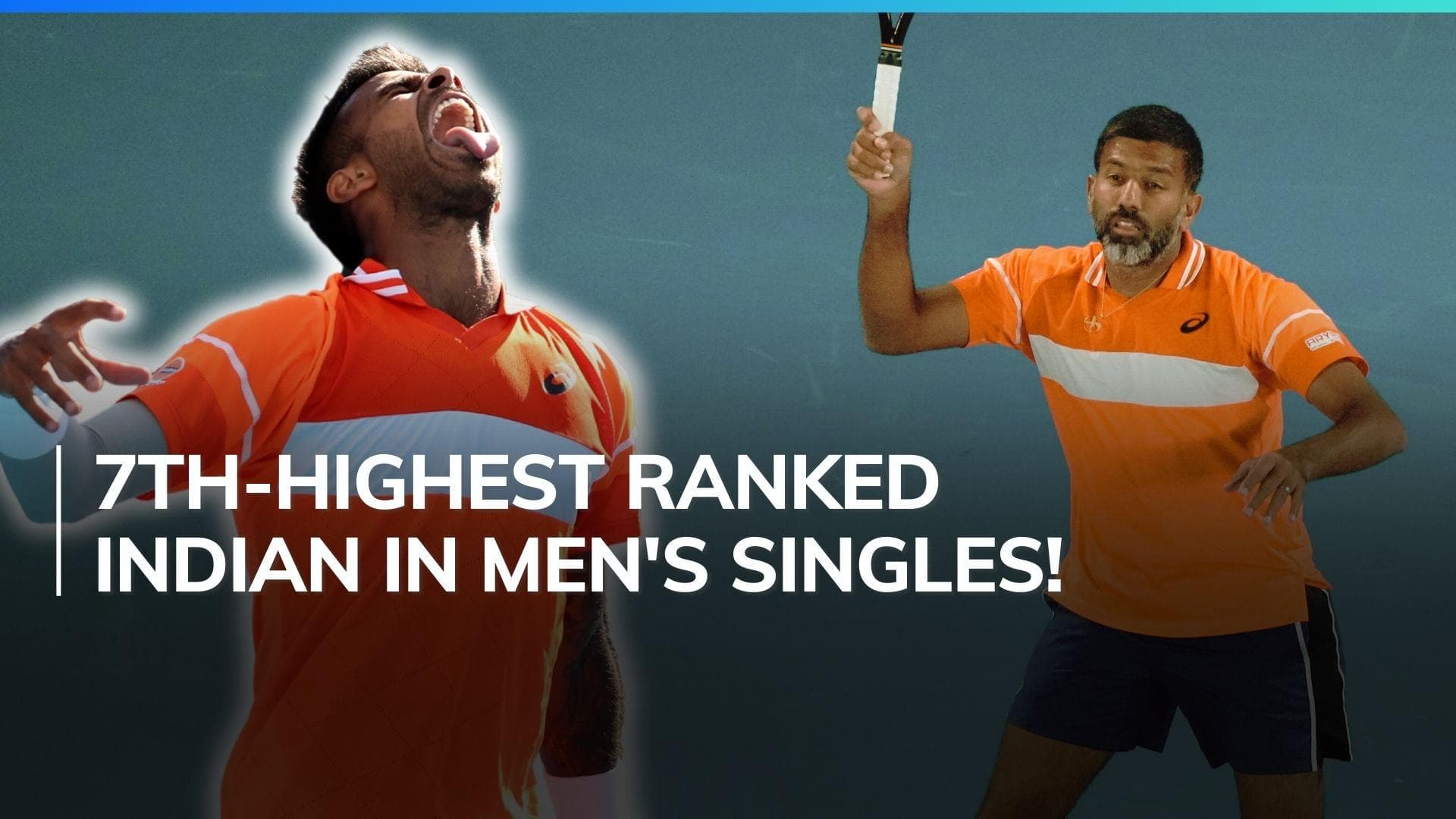 Sumit Nagal achieves career-high ATP Ranking; Rohan Bopanna Loses No.1 Spot