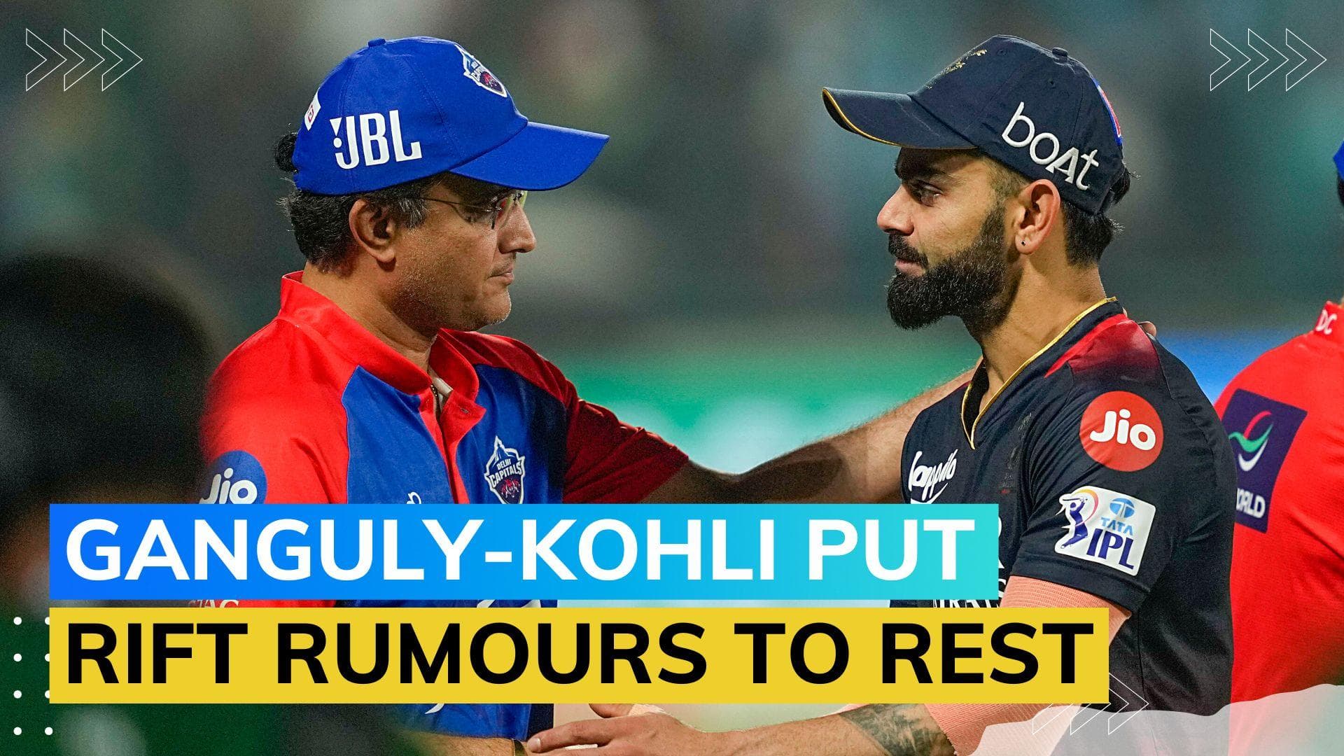 IPL 2023: All’s well between Ganguly and Kohli? Cricketing greats meet and hug after RCB’s loss to DC 