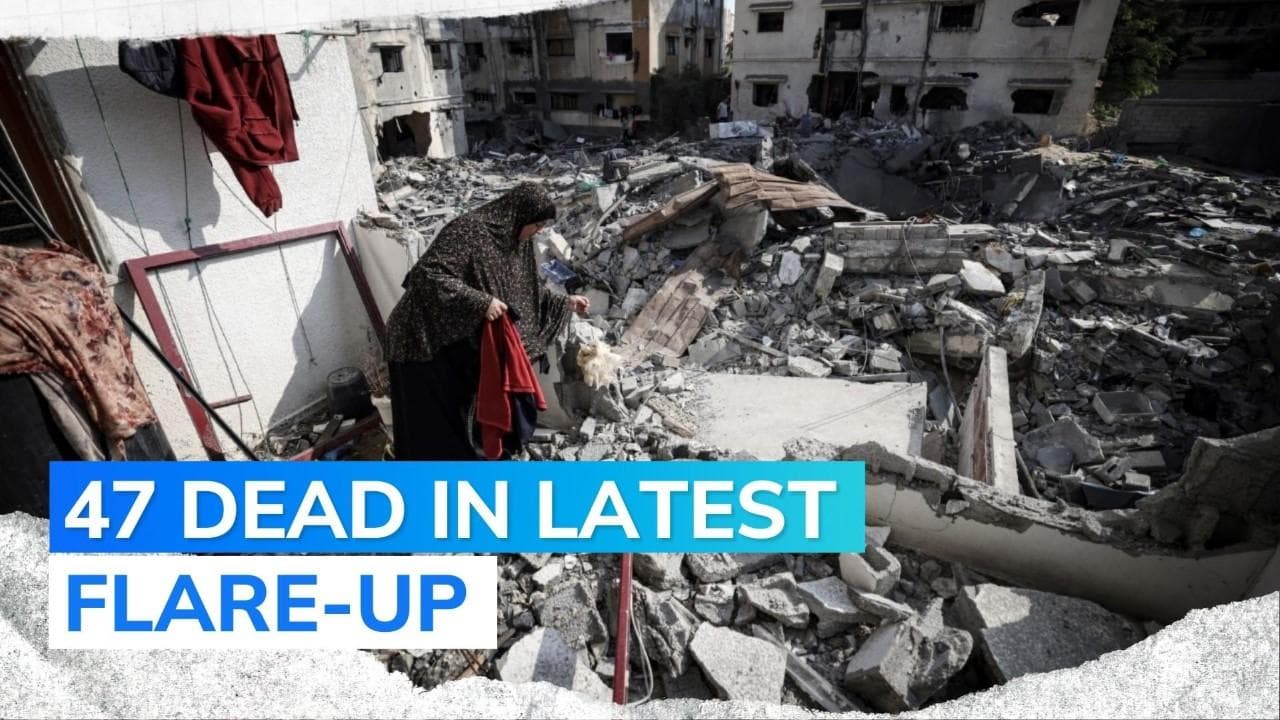 Israel-Gaza fighting death toll reaches 47, over dozen children among dead