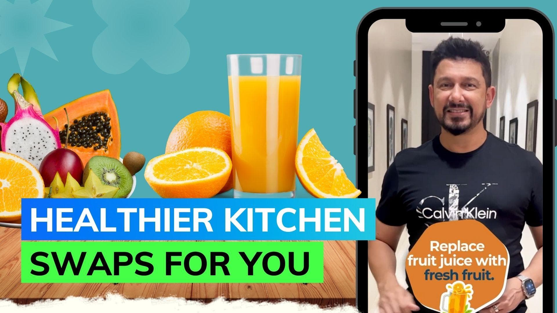 Dr Shriram Nene's simple kitchen swaps for healthier eating